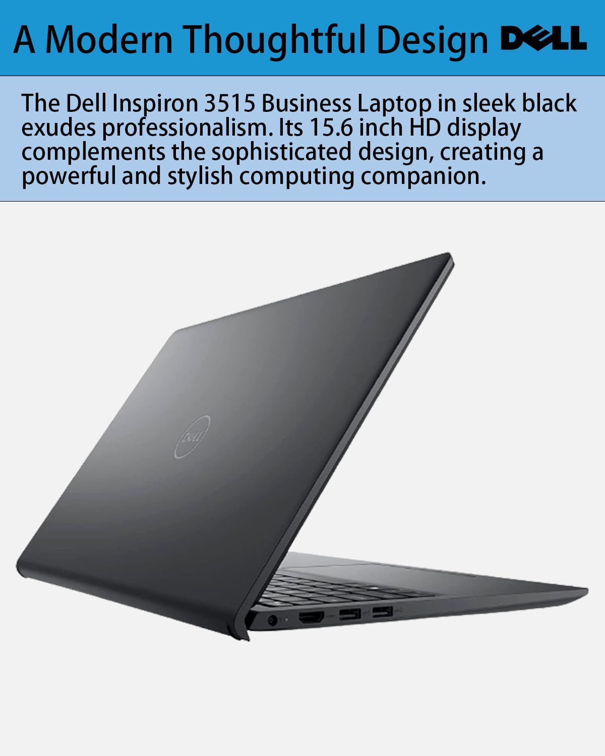 Amazon.com: Dell Inspiron 3515 Business Laptop, 15.6 Inch HD