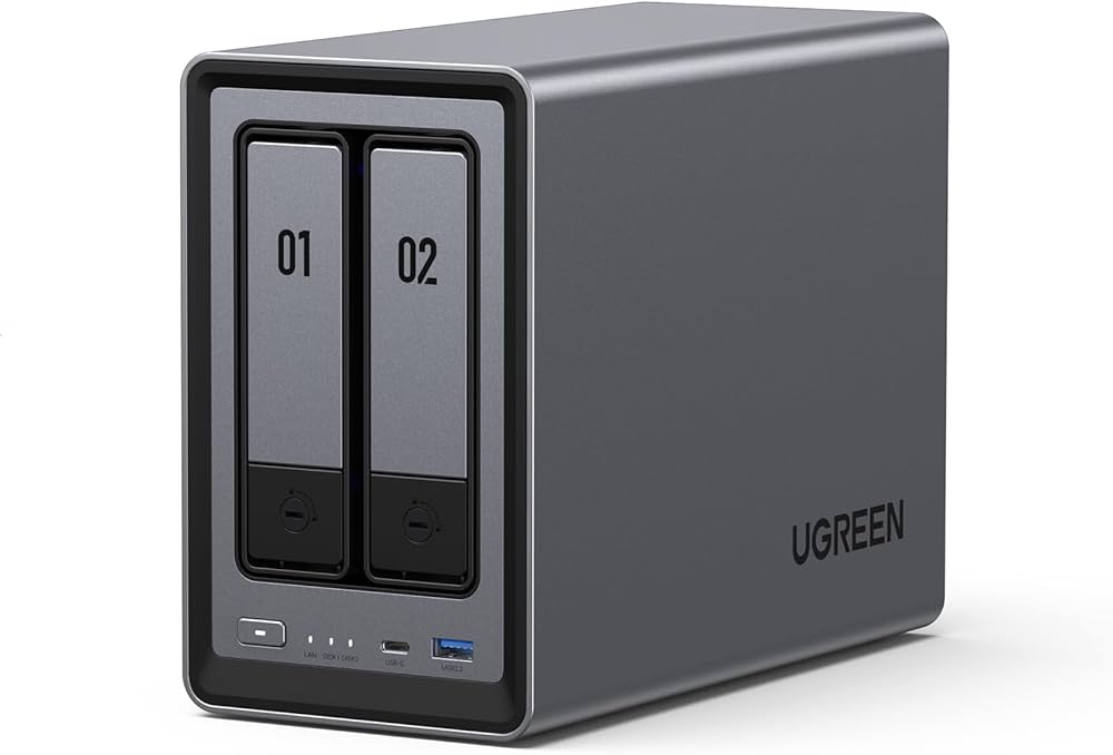 Amazon.co.jp: UGREEN NASync DXP2800 2 Bay Desktop NAS Kit, Intel