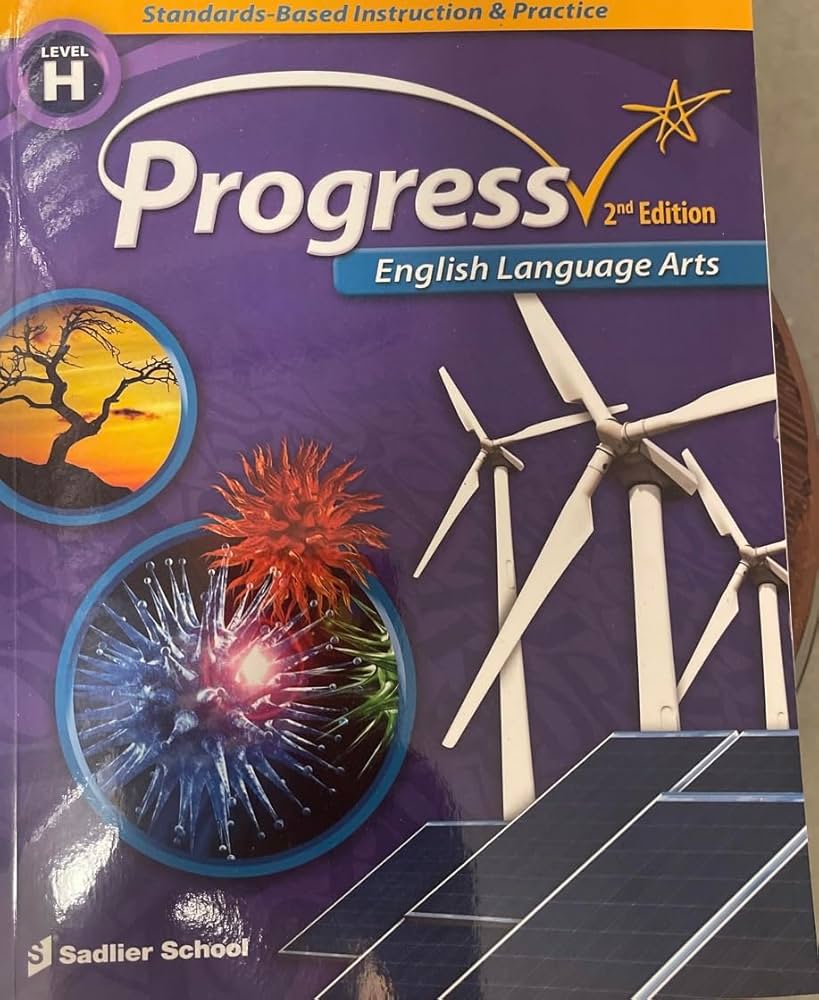 Sadlier's School Progress English Language Arts Level H Grade 8