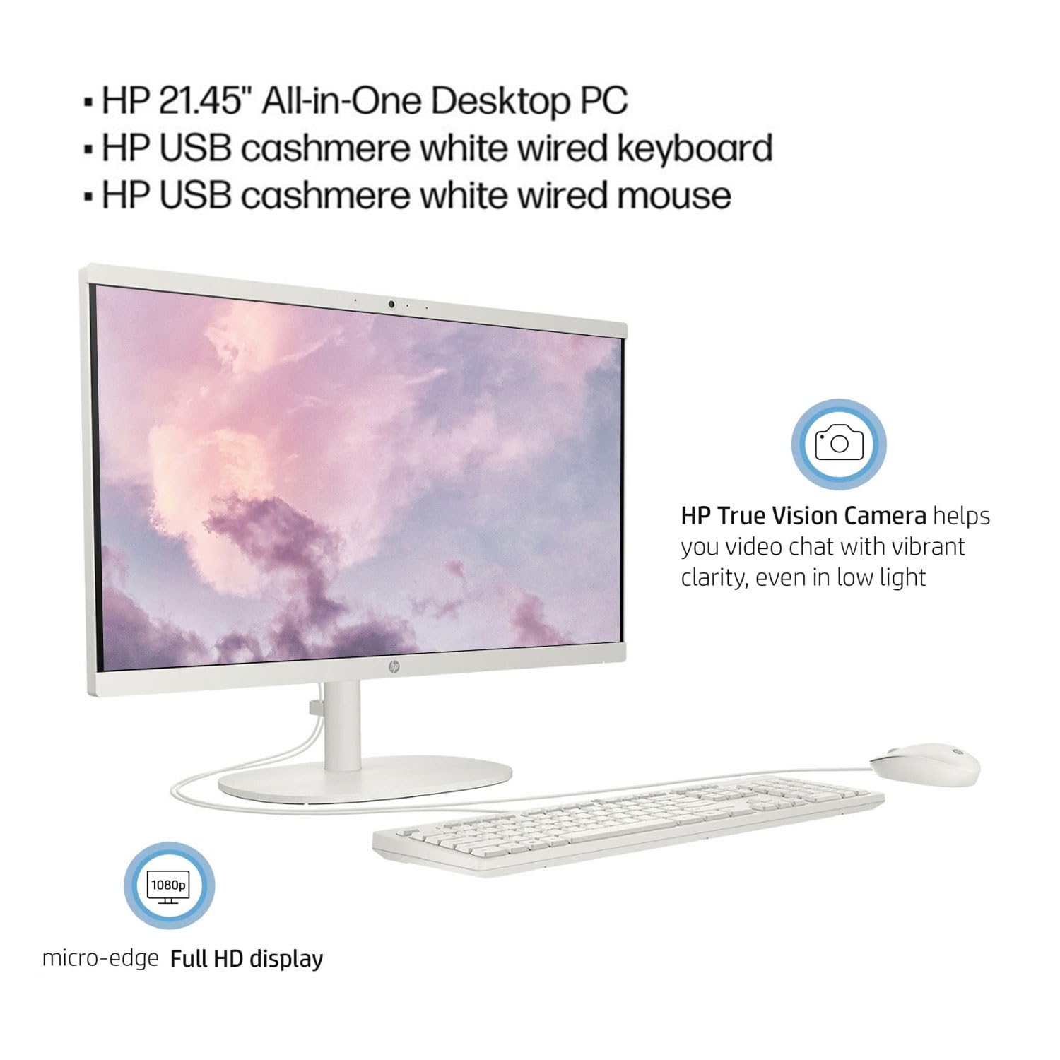 Amazon.com: HP 2022 All-in-One Desktop, 21.5