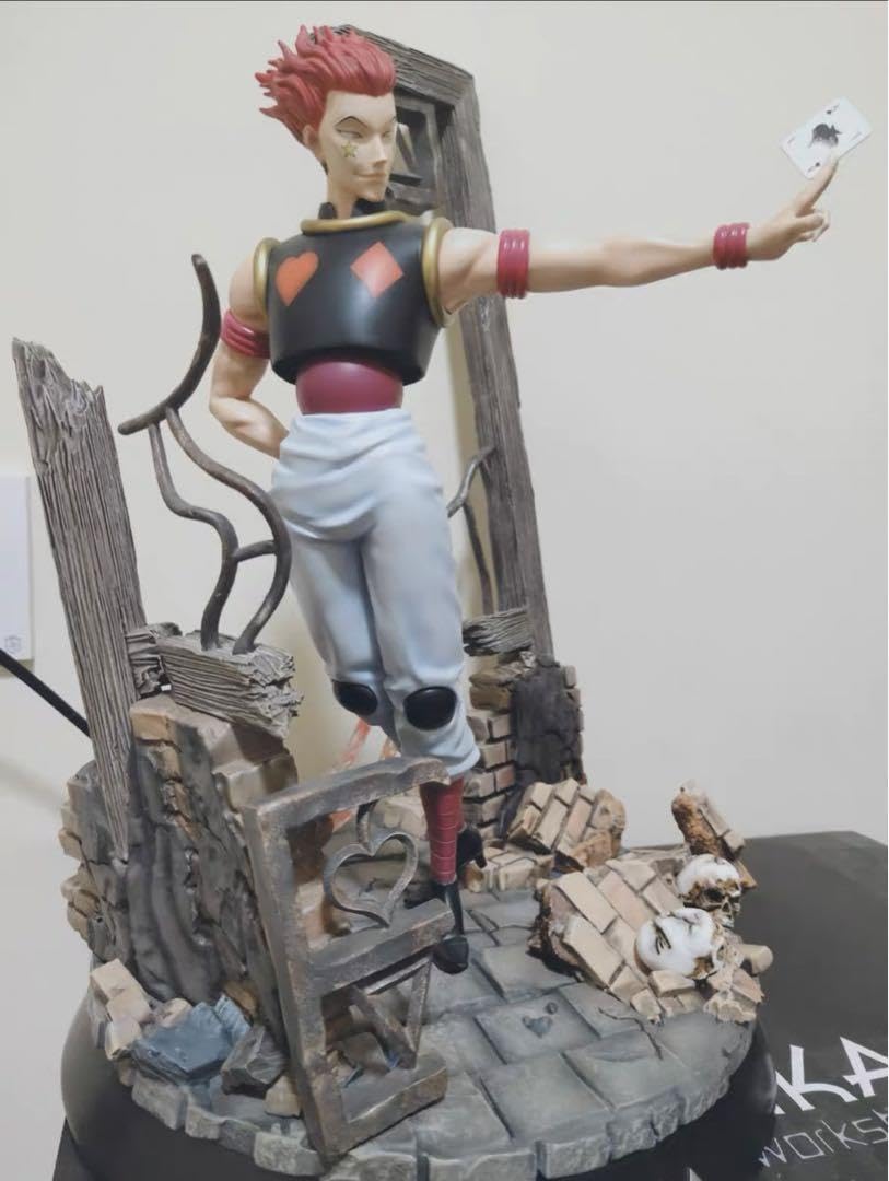 Amazon.co.jp: hunter×hunter ヒソカモロウ ガレージキット ガレキ