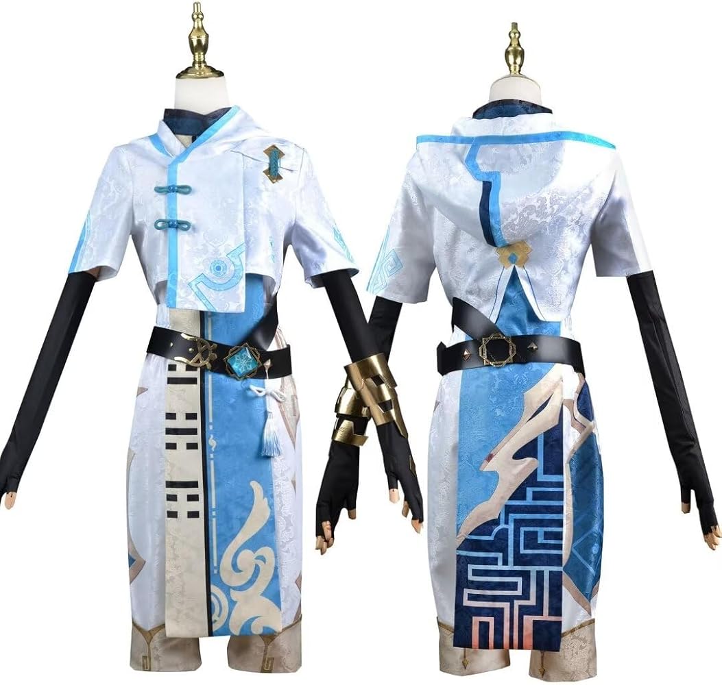Amazon.co.jp: [ミドリ屋] 原神 少年 重雲 コスプレ衣装 ちょううん