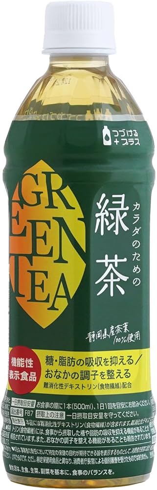 Amazon.co.jp: 緑茶 つづけるプラス カラダのための緑茶 500ml 24本