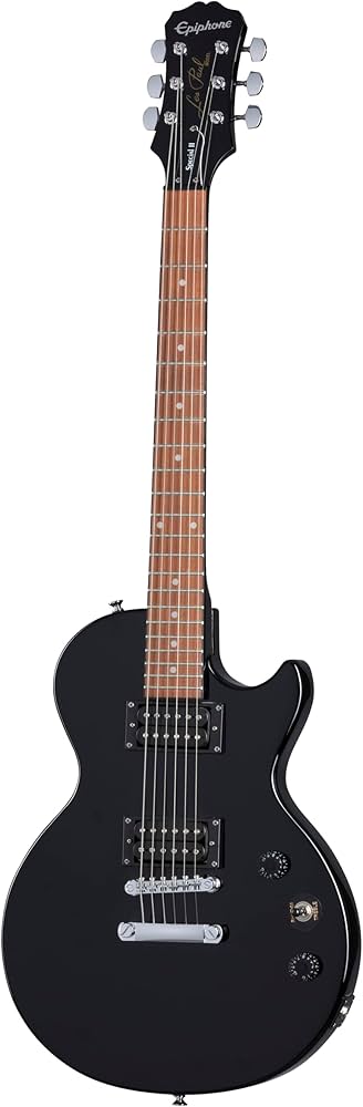 Legend レスポールタイプ ブラックEpiphoneプロバッカー搭載♫ 楽天