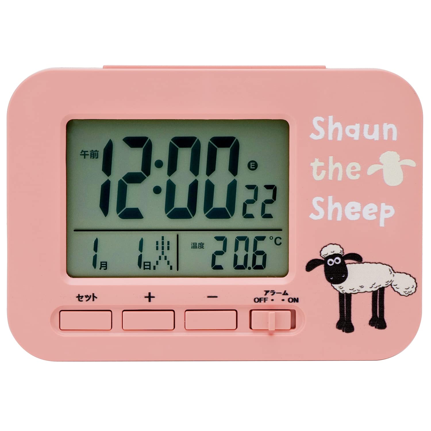 Amazon.co.jp: アリアス(ALIAS) ひつじのショーン 目覚まし時計 電波