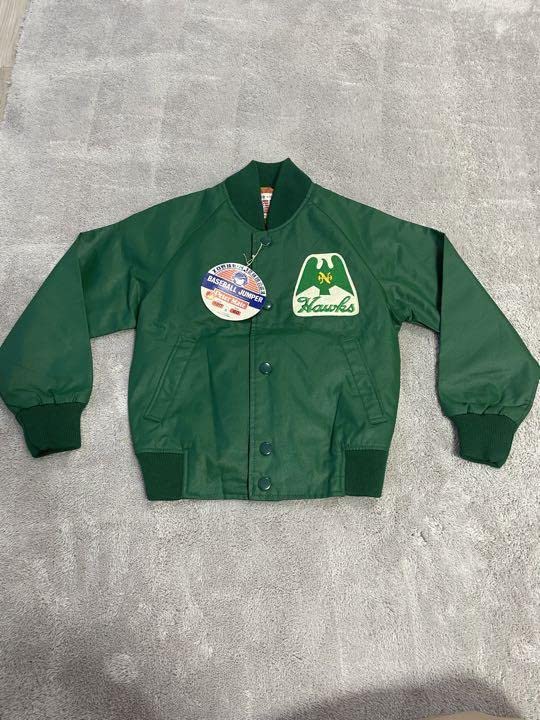 Amazon.co.jp: 南海ホークス キッズ スタジャン ジャンパー 120サイズ