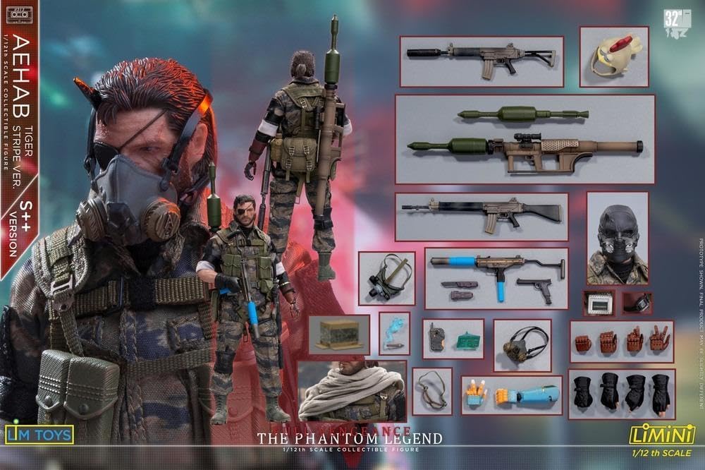 Amazon.co.jp: LIMTOYS 1/12 フィギュア LIMINI AEHAB メタルギア