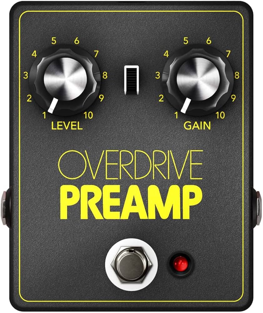 JHS Pedals Overdrive Preamp, Siyah (OP) : Amazon.com.tr: Müzik