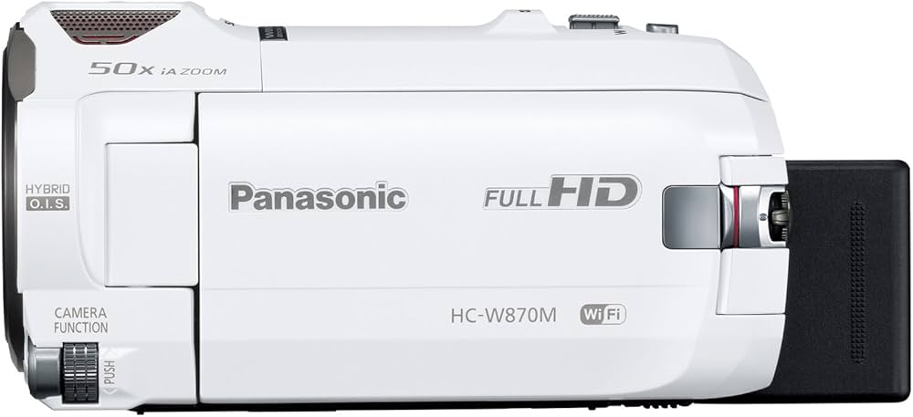 Amazon.co.jp: パナソニック HDビデオカメラ W870M ワイプ撮り 50倍
