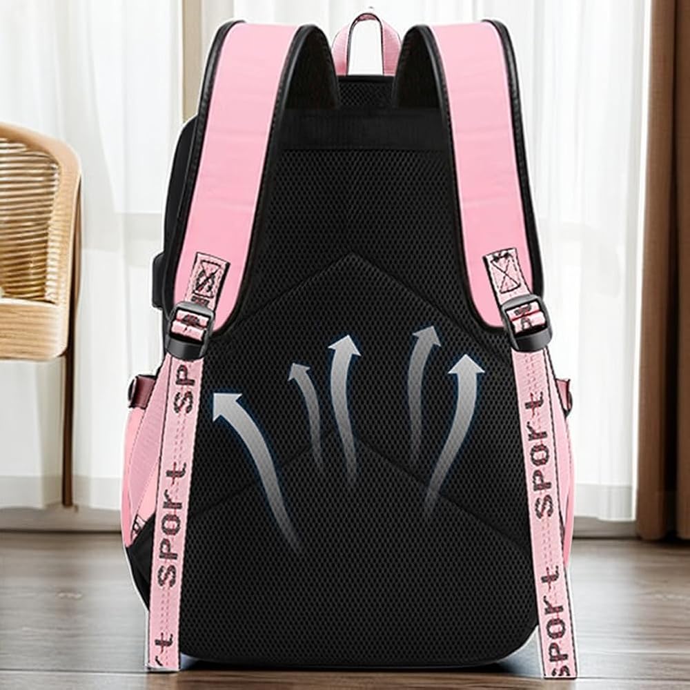 Amazon.com: Alikpop USB Black Backpack Pink Shut Down Korean