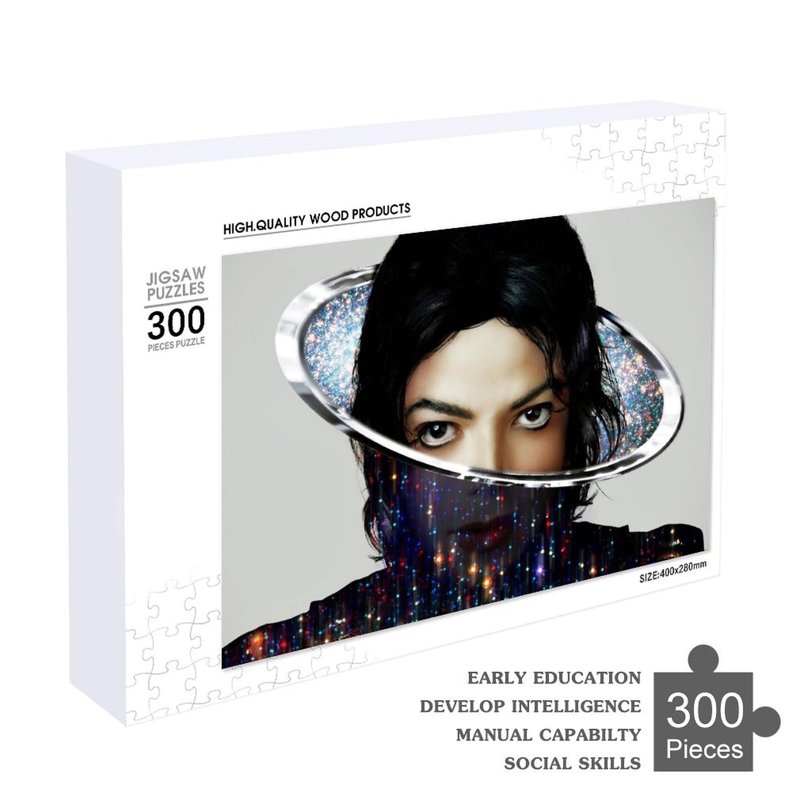 Amazon | マイケルジャクソン ジグソーパズル 300ピース パズル 木製