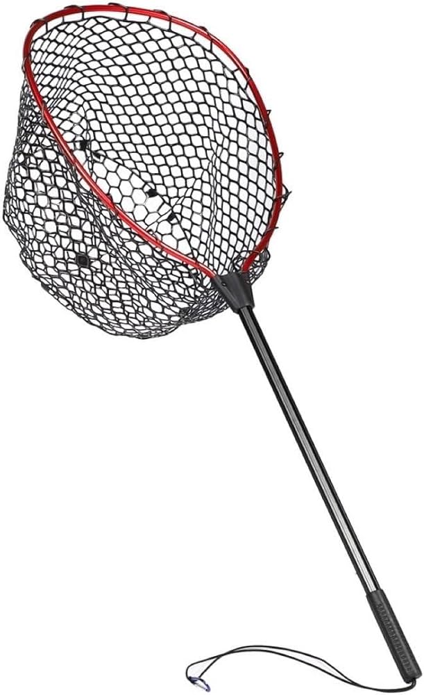 Amazon | Kanoan ラバー ランディング ネット フライ フィッシング