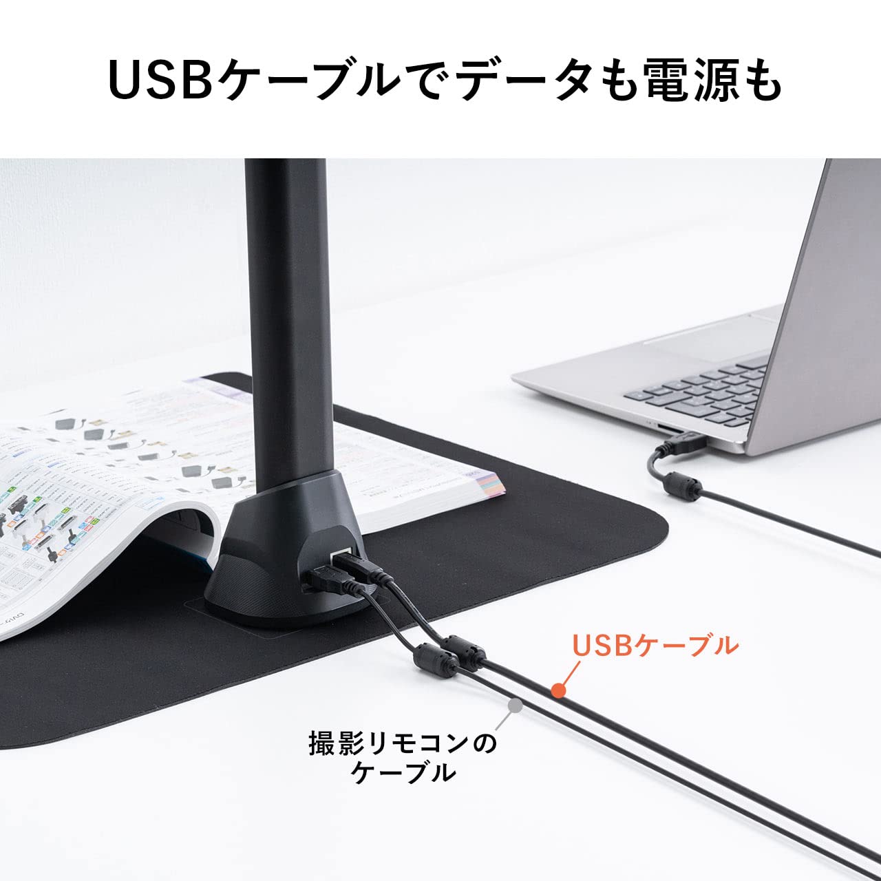 Amazon.co.jp: サンワダイレクト USB 書画カメラ WEBカメラ付き Zoom