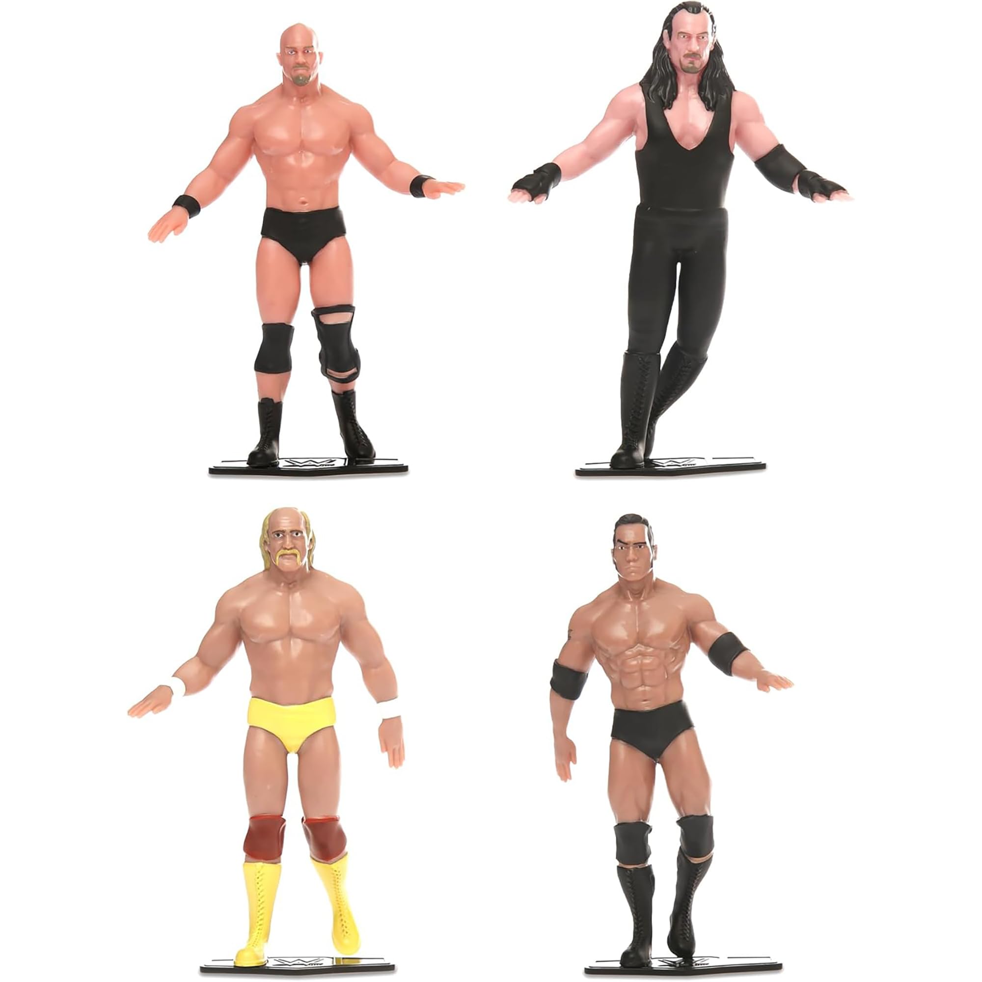 Amazon.co.jp: FleXfigs: WWE Legends - 4 キャラクターパック