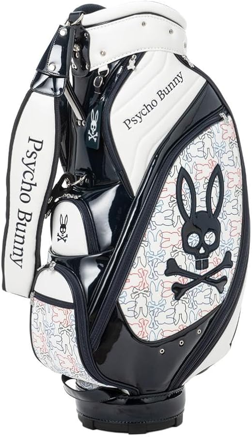 Amazon.co.jp: [サイコバニー] ゴルフ キャディバッグ カート式 9型 5