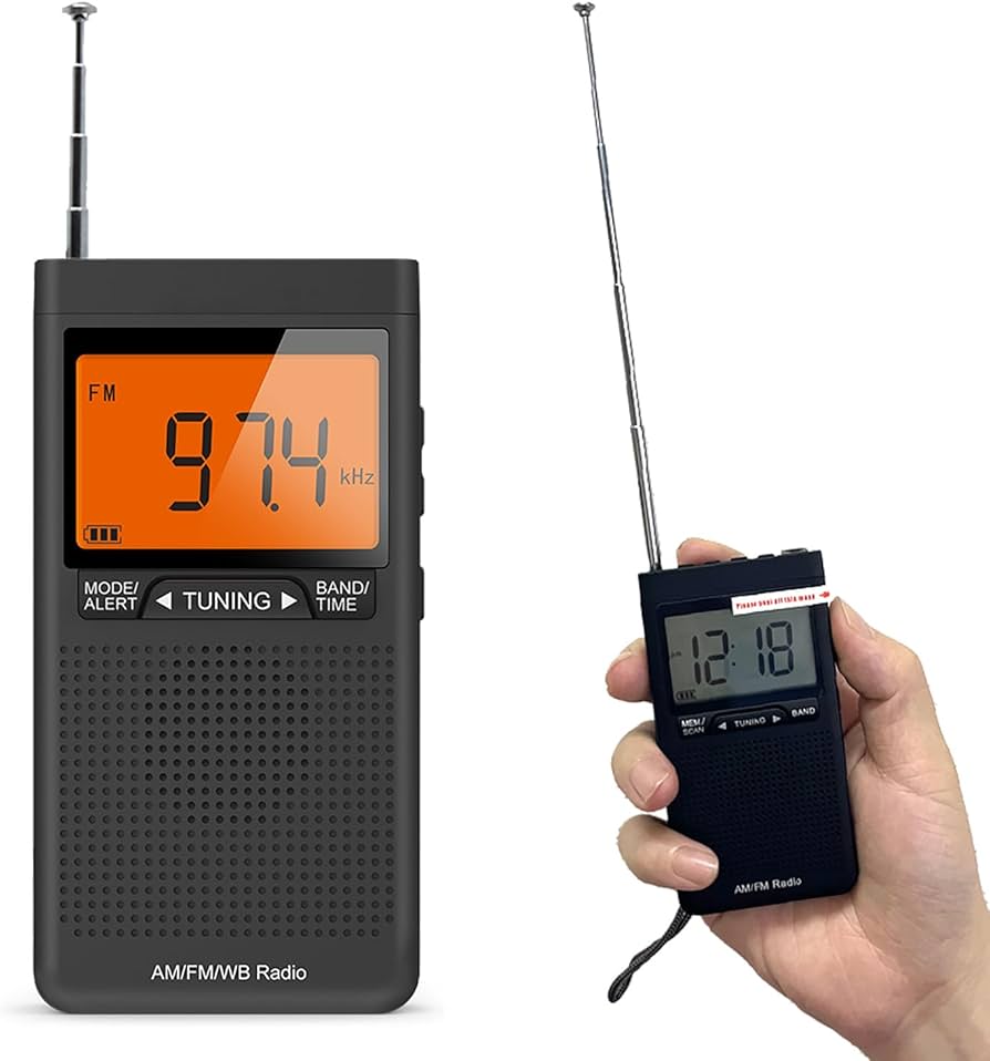 Amazon.co.jp: ラジオ 防災 小型 おしゃれ ポータブルラジオ ポケット