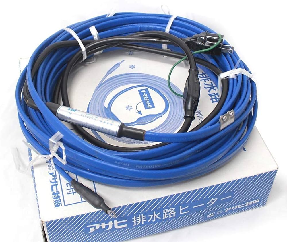 Amazon | 【アサヒ特販】アサヒ排水路ヒーターAC100V/5m(消費電力100W