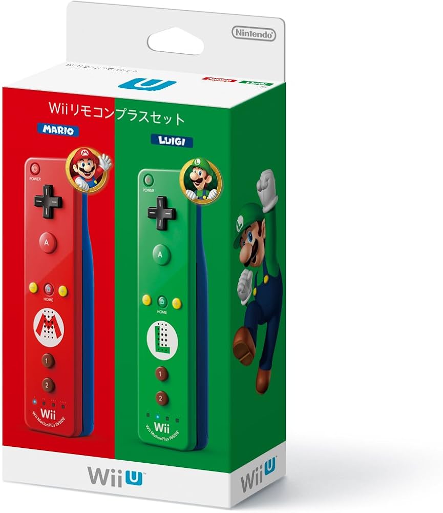 Amazon | Wiiリモコンプラスセット (マリオ・ルイージ