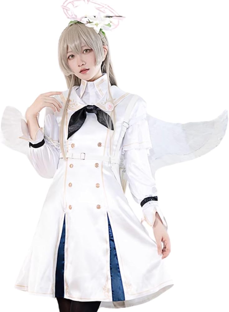 Amazon.co.jp: [milky time] ブルーアーカイブ 桐藤ナギサ コスプレ