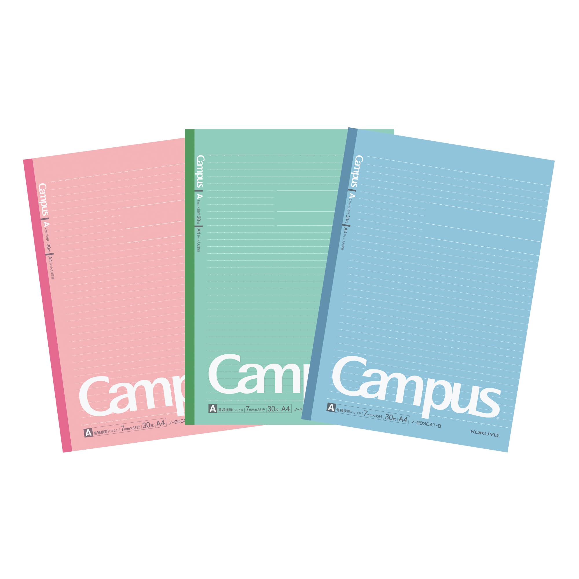 Amazon | コクヨ(KOKUYO) ノート キャンパスノート A4 3冊パック