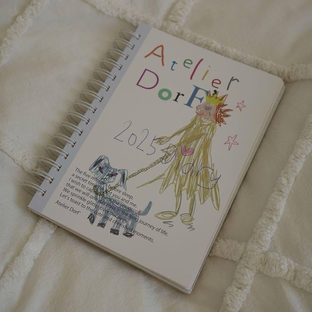 Amazon.co.jp: Atelier DorF' 2025スケジュール帳 : 文房具・オフィス用品