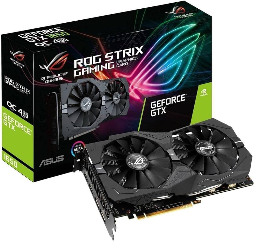Amazon | ASUS GTX 1650 搭載 デユアルファンモデル 4G ROG-STRIX