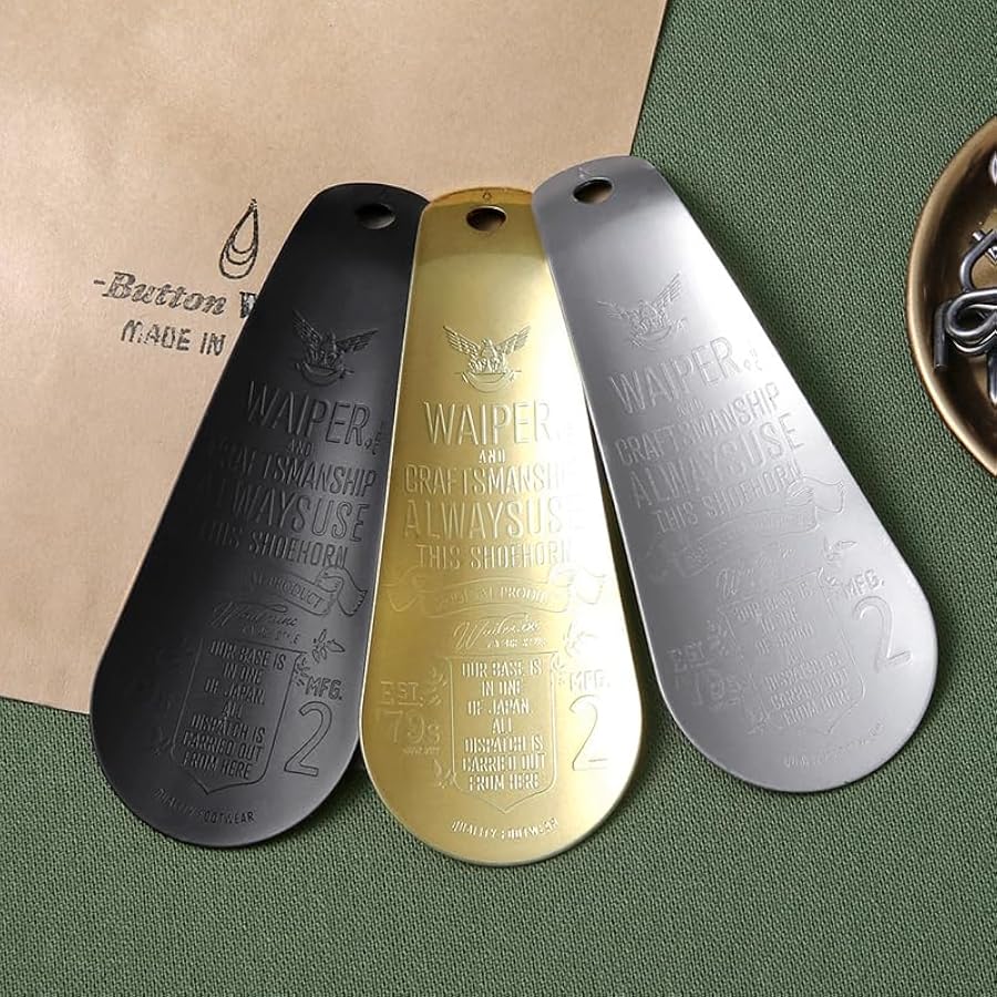 Amazon | [ワイパー] BUTTON WORKS 別注 SHOEHORN シューホーン