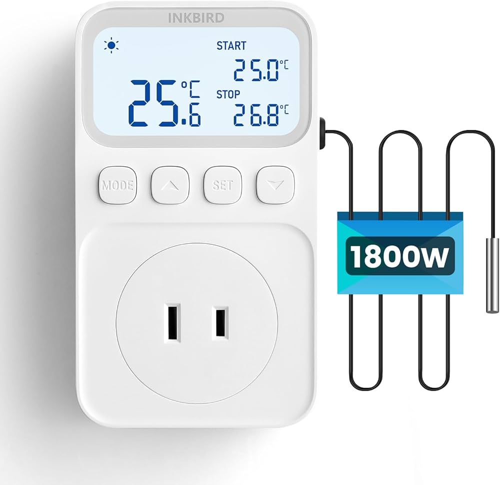 Amazon.co.jp: INKBIRD サーモスタット 加熱冷却 温度コントローラー