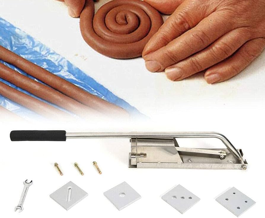 Amazon.co.jp: 粘土押出機、ステンレス鋼シュガーペースト押出機