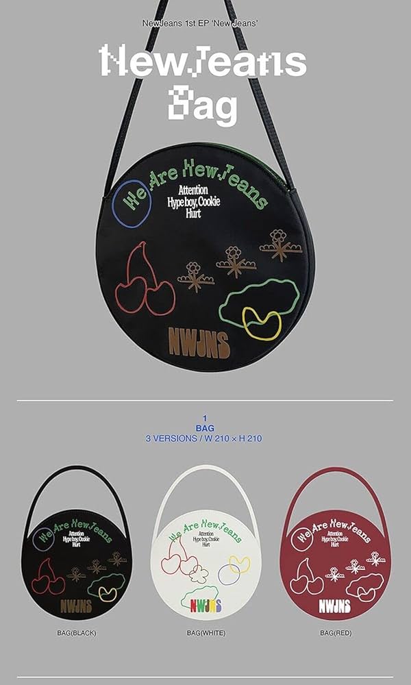 Bag Limited Edition) NEWJEANS NEW JEANS 1st EP Album ( RED Ver