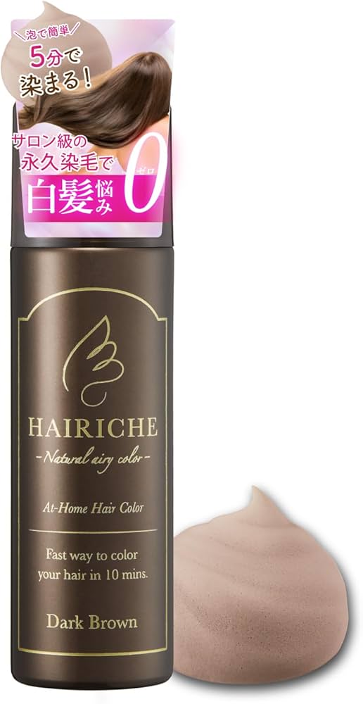 Amazon | ヘアリシェ ナチュラルエアリーカラー (ダークブラウン 1本