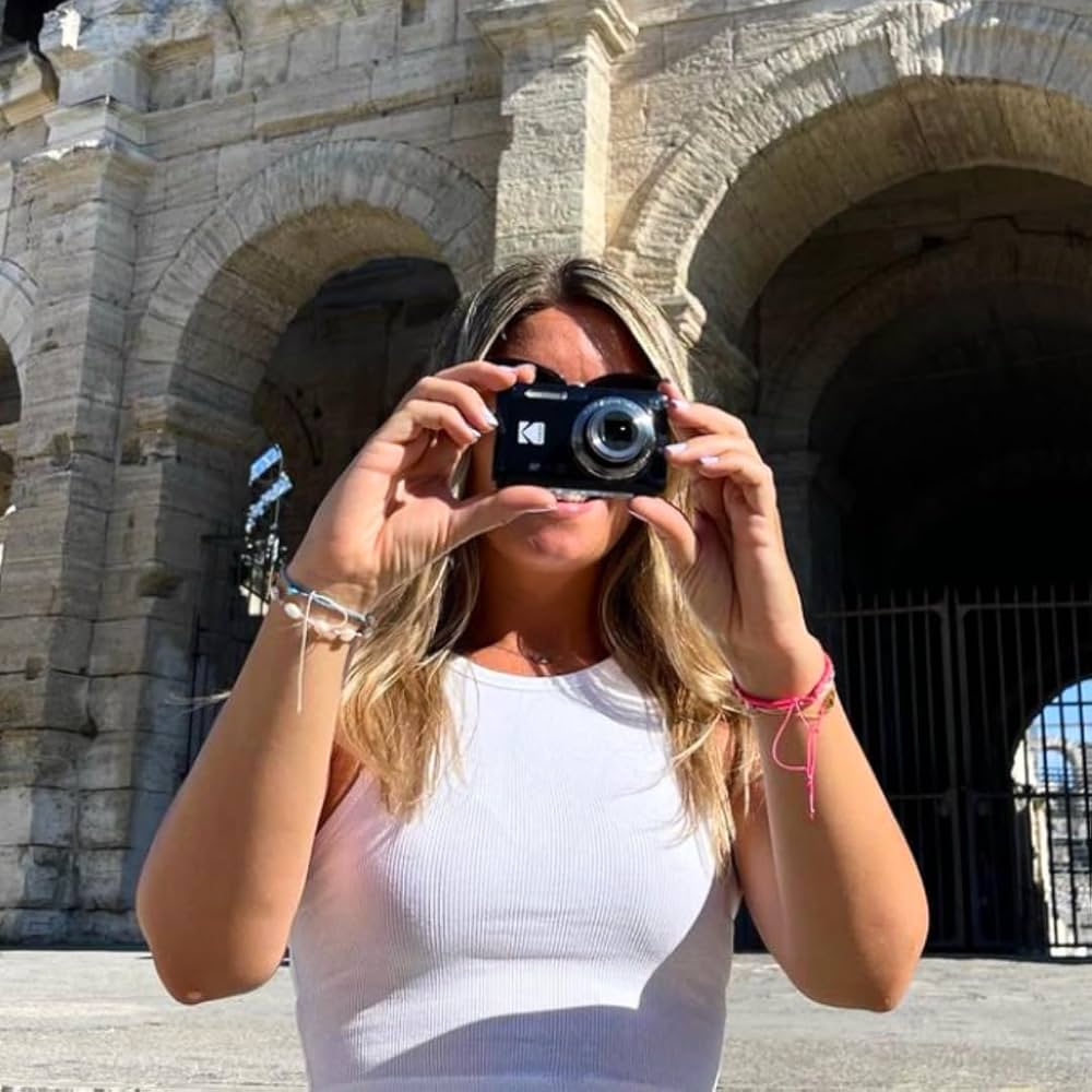 Amazon | KODAK (コダック) PIXPRO 使いやすい ズーム FZ55-BL 16MP