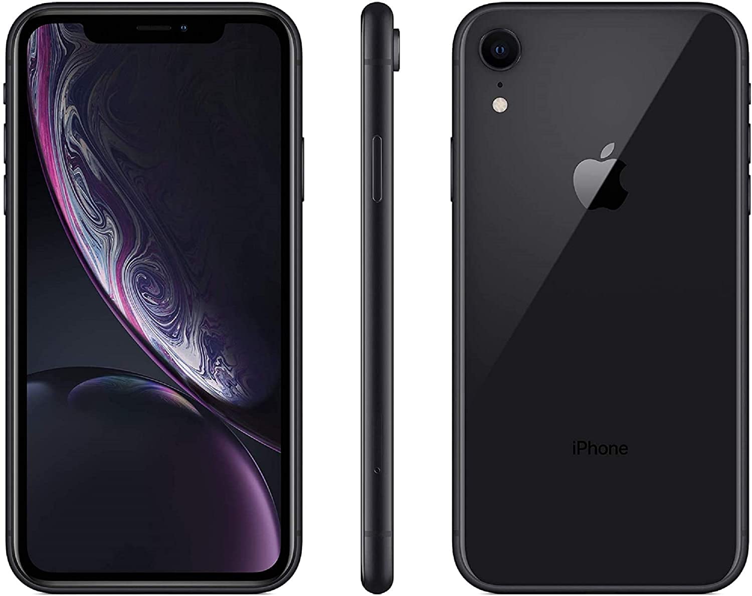 Apple iPhone XR, 64GB, Black- Fully Unlocked (Renewed) : Amazon.ca