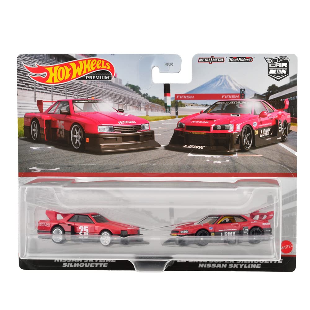 Amazon | ホットウィール(Hot Wheels) プレミアム 2パック 日産
