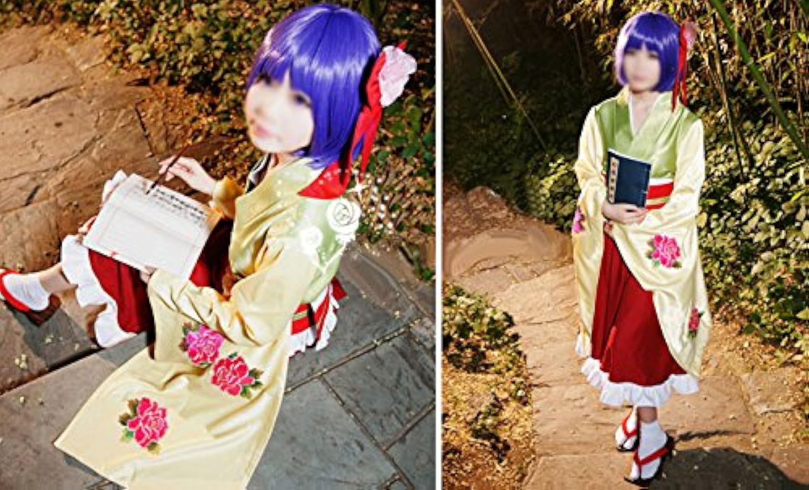 Amazon.co.jp: 東方Project 稗田阿求風 コスプレ衣装 コスチューム