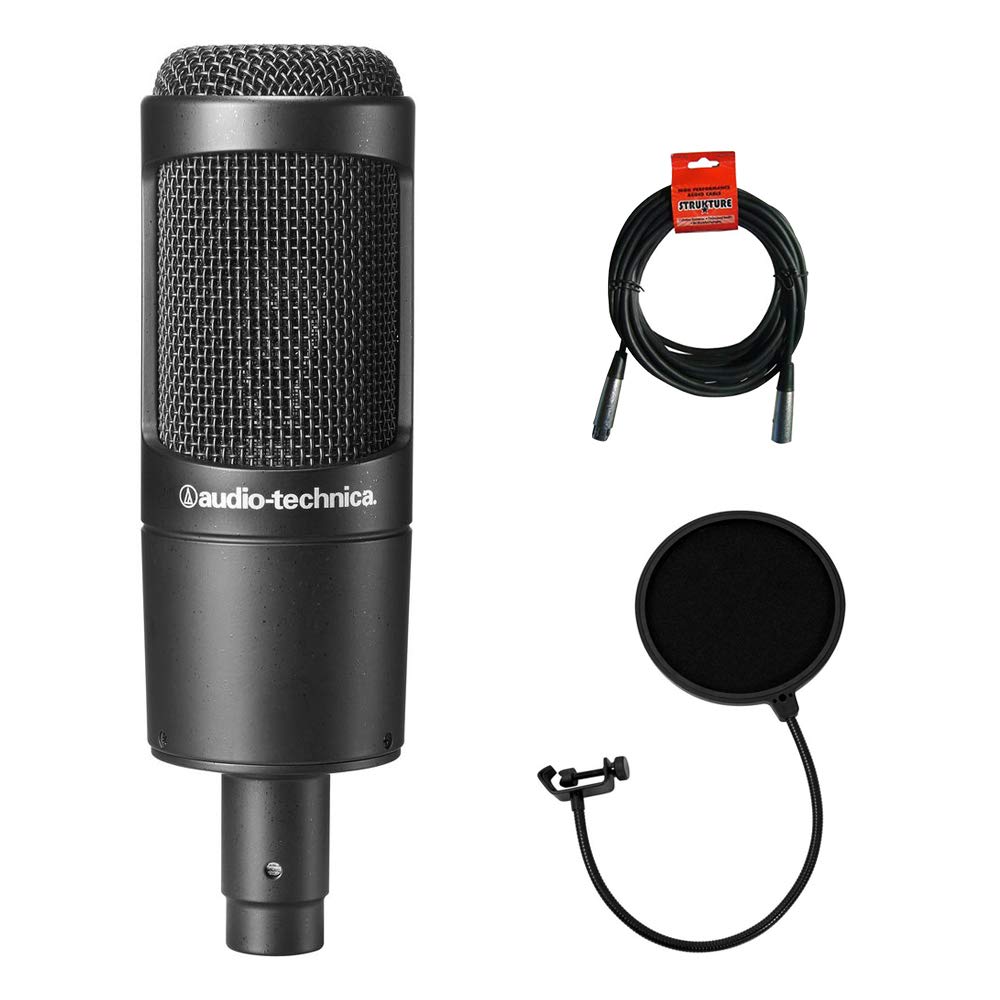 Amazon.com: Audio-Technica AT2035 Cardioid Condenser Microphone