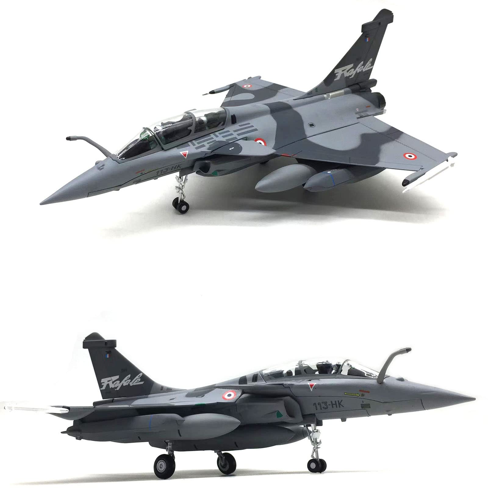 Amazon.co.jp: AZIZAT 1:72 フランス空軍モデルジェット機モデル