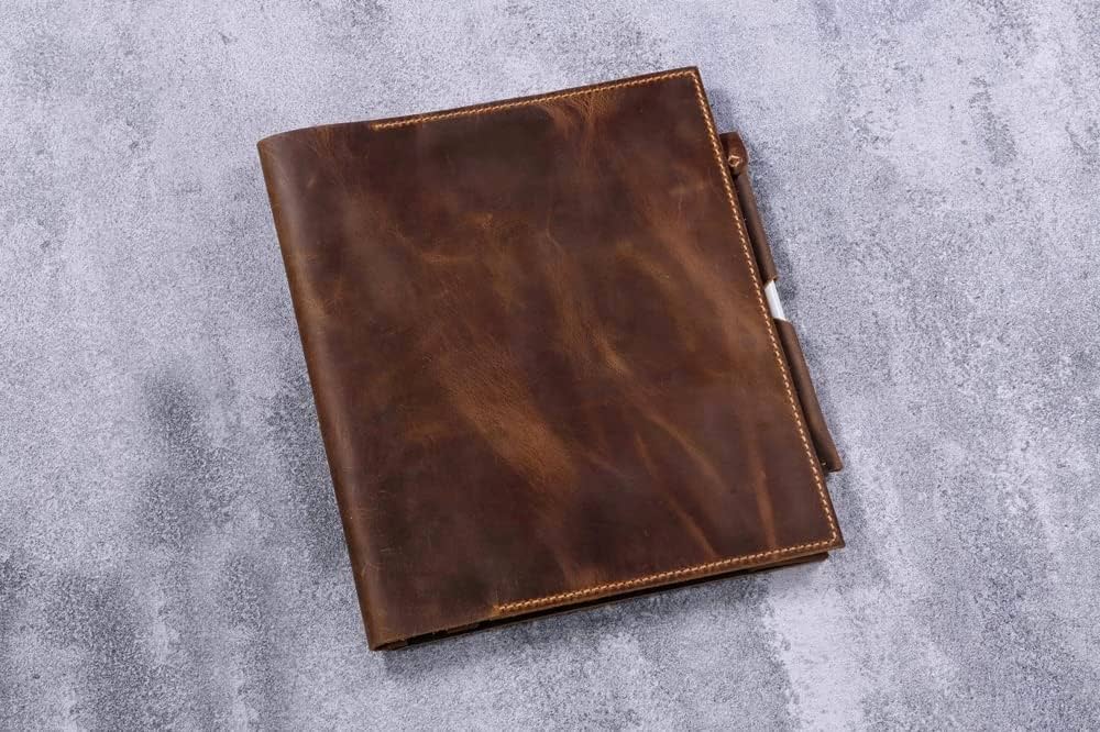 Amazon | 手作り レザー 富士通 QUADERNO A4 A5 クアデルノ カバー