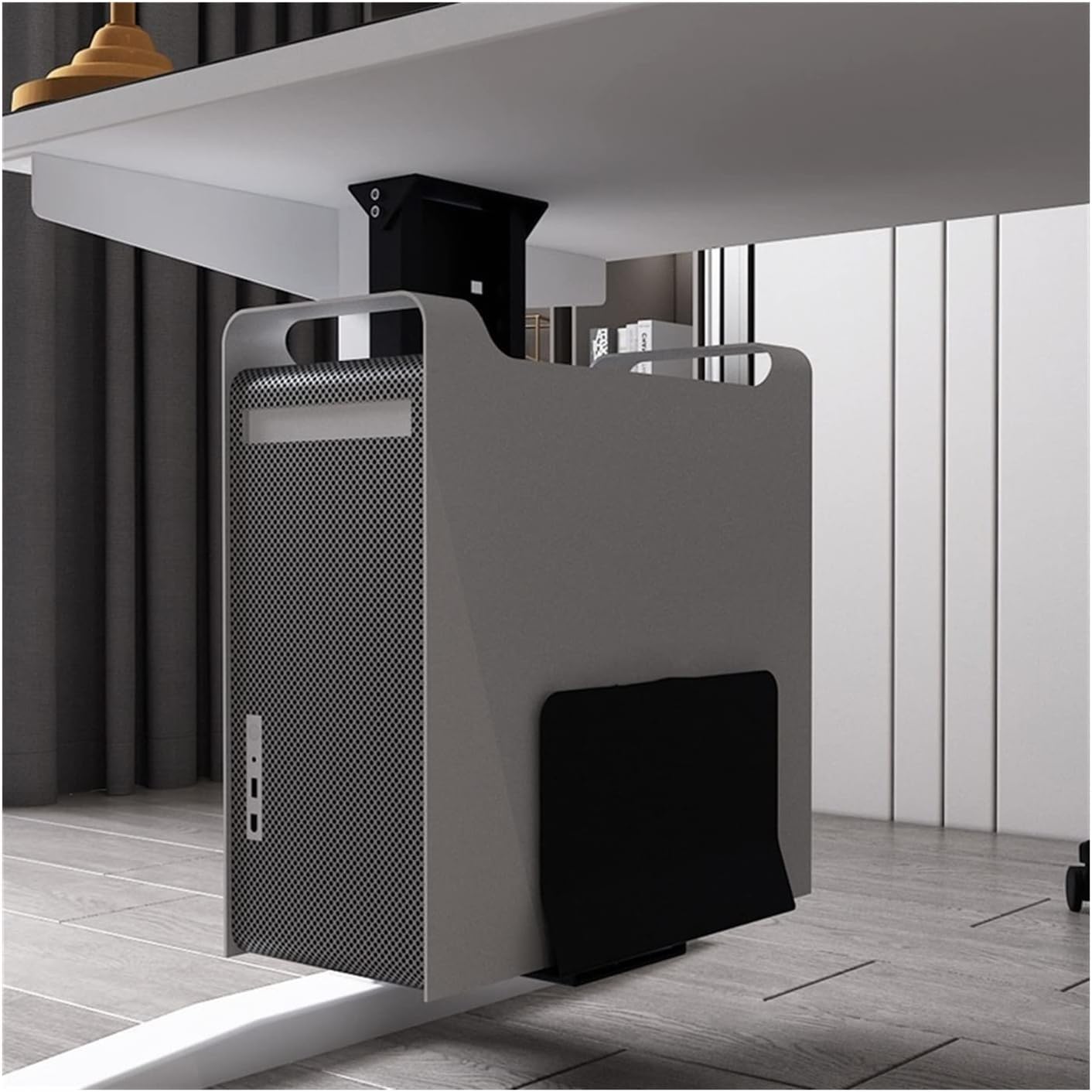 Amazon | コンピュータホストスタンド、吊り下げブラケット、調節可能