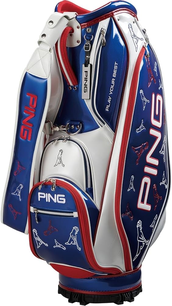 Amazon | [ピン] キャディバッグ メンズ Mr.PING CB-C221 TRICO