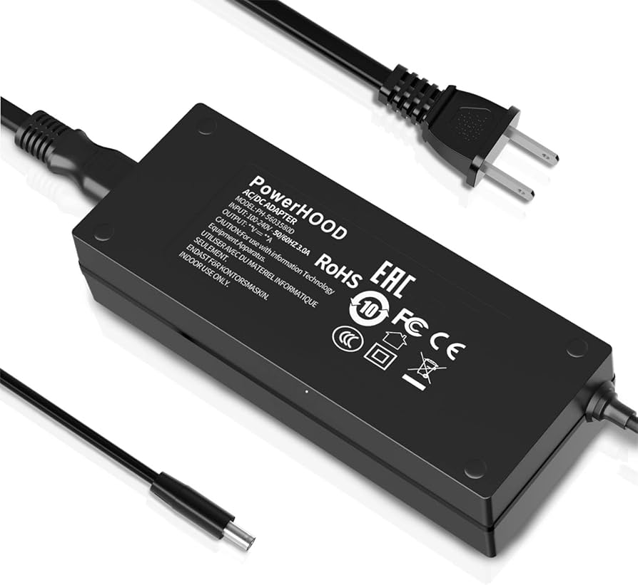Amazon.com: PowerHOOD 19V AC/DC Adapter for LG 27GP700-B 24GN60R-B