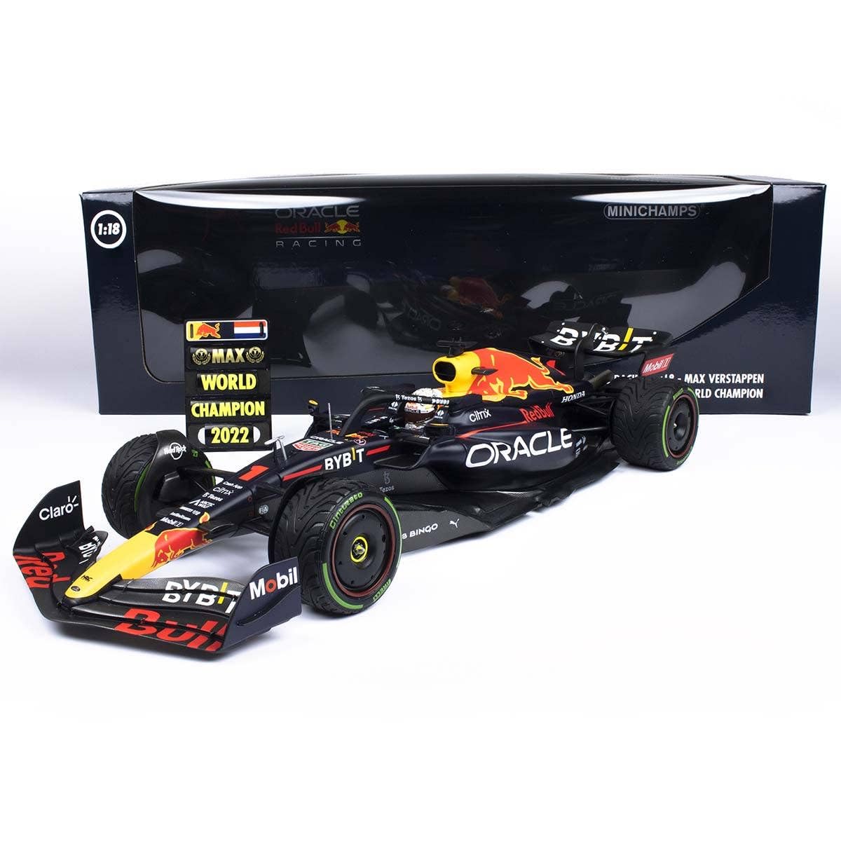 Amazon | ミニチャンプス 1/18 オラクル レッドブル レーシング RB18
