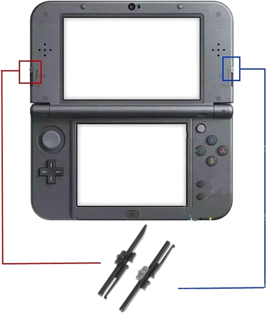 Amazon | 新しい3DS用LL XLコントローラーホスト外部3D変換スイッチ