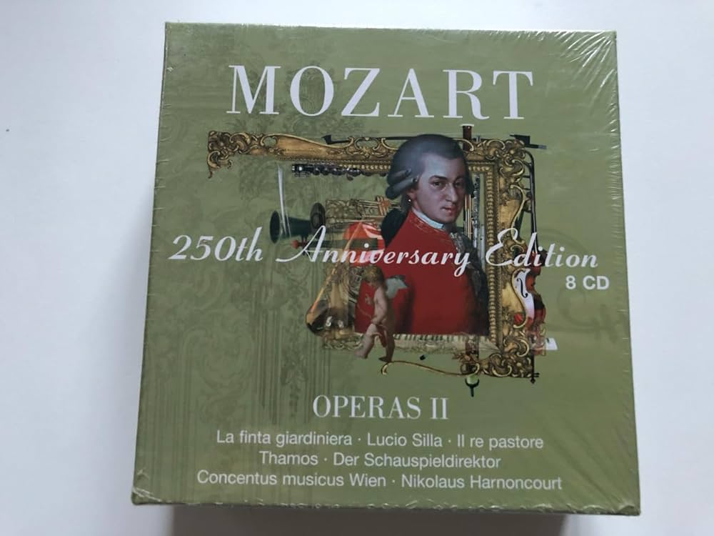 Amazon.com: Mozart: Operas 2: 0825646233021: Harnoncourt Nikolaus