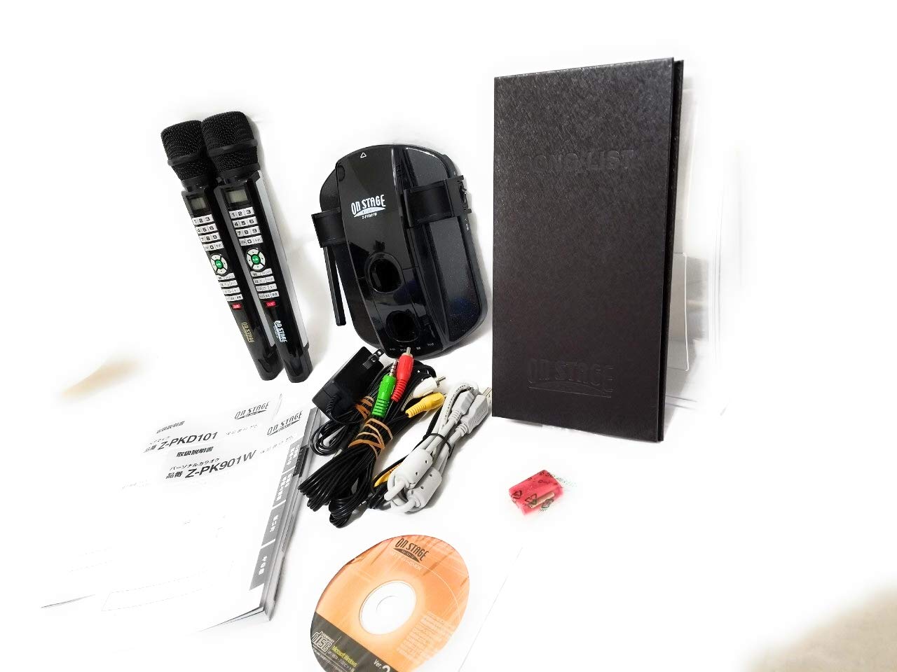 Amazon | オン・ステージ パーソナルカラオケ（シングル）Z-PK901W(K