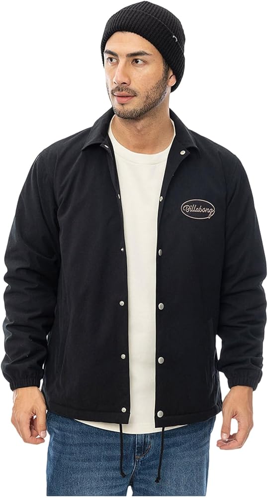 Amazon | [ビラボン] コーチジャケット BE012750 メンズ L ブラック