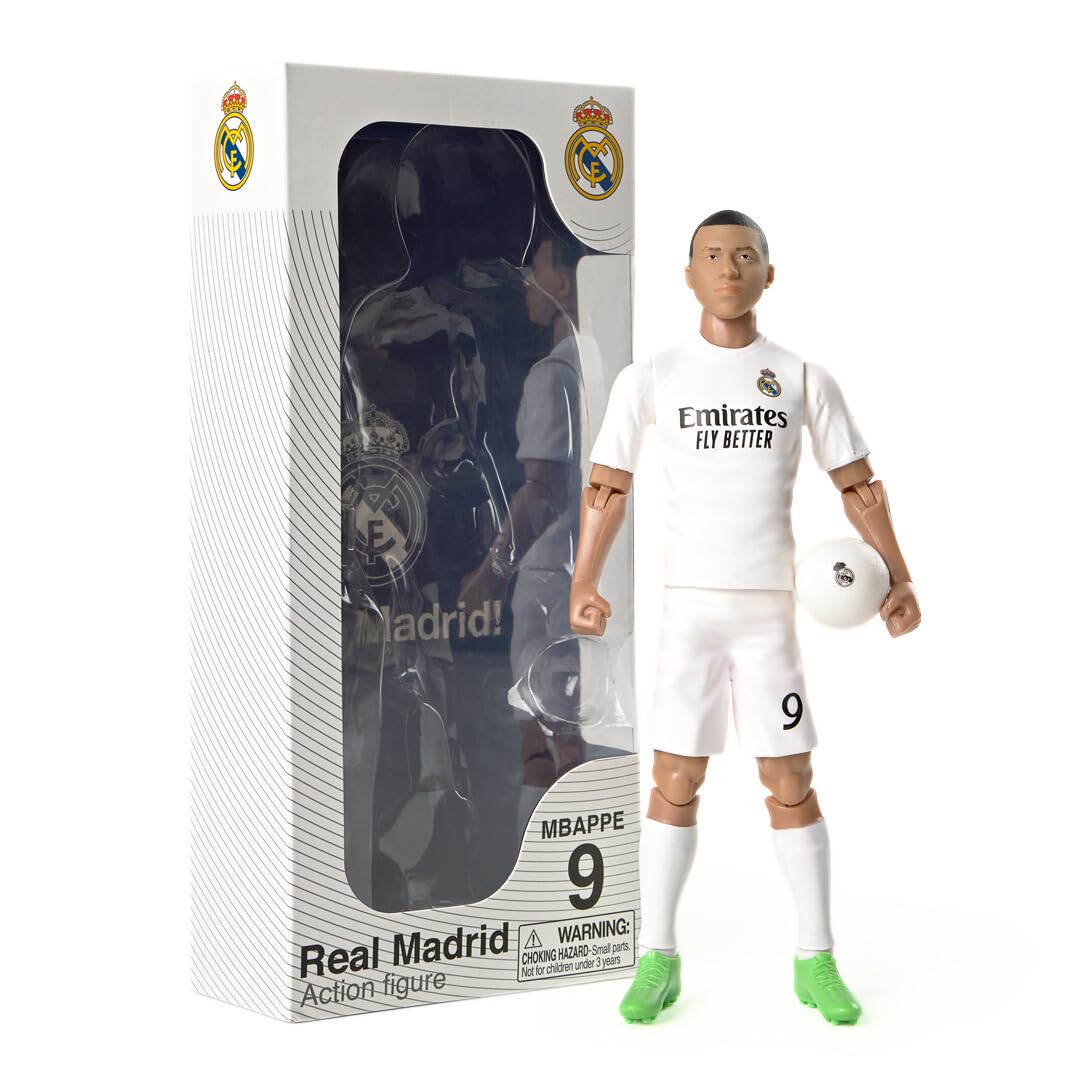 Amazon.com: Sockers Banbo Toys Real Madrid CF Kylian Mbappe 8