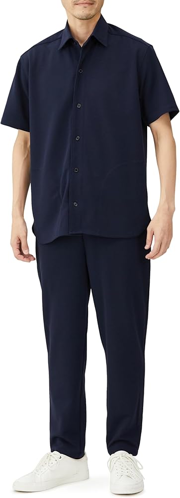 Amazon.co.jp: [オリヒカ] シャツ セットアップ 半袖 【シャツパン