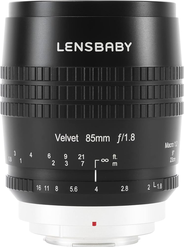Amazon.co.jp: Lensbaby ソフトレンズ Velvet 85 85mm F1.8 マイクロ