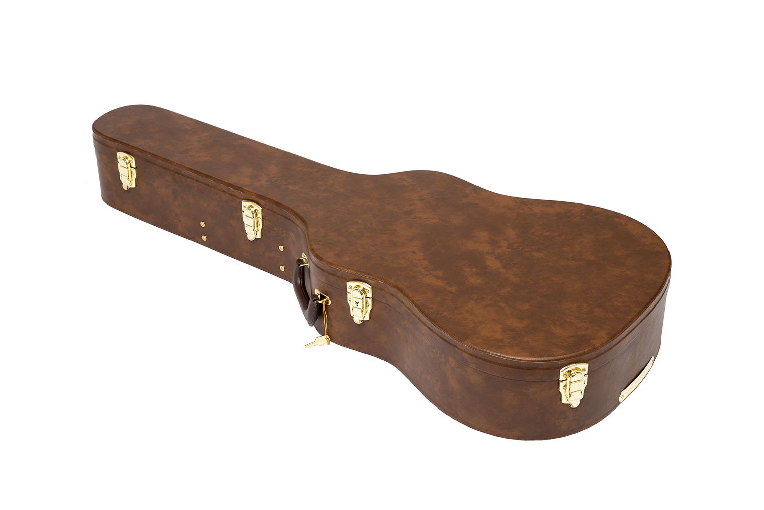 Amazon | ドレッドノート用ハードケースフラットトッププブラウン